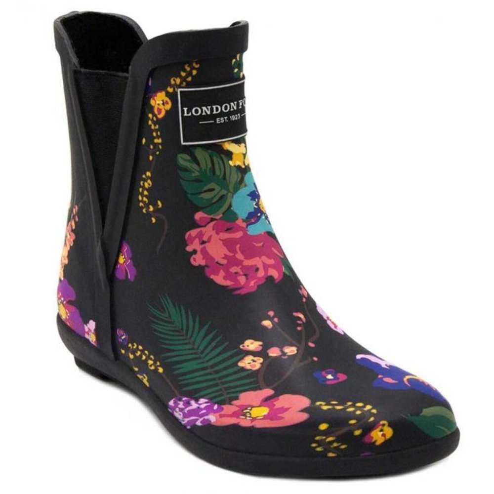 LONDON FOG  ANKLE RAINBOOTS!!